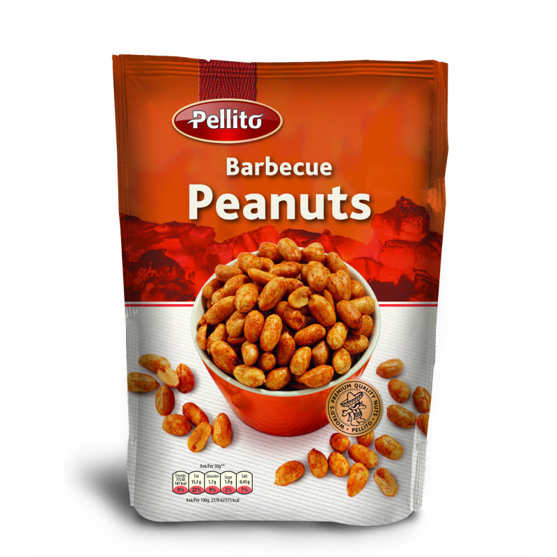 Pellito zemesrieksti ar barbekjū garšu – 150g