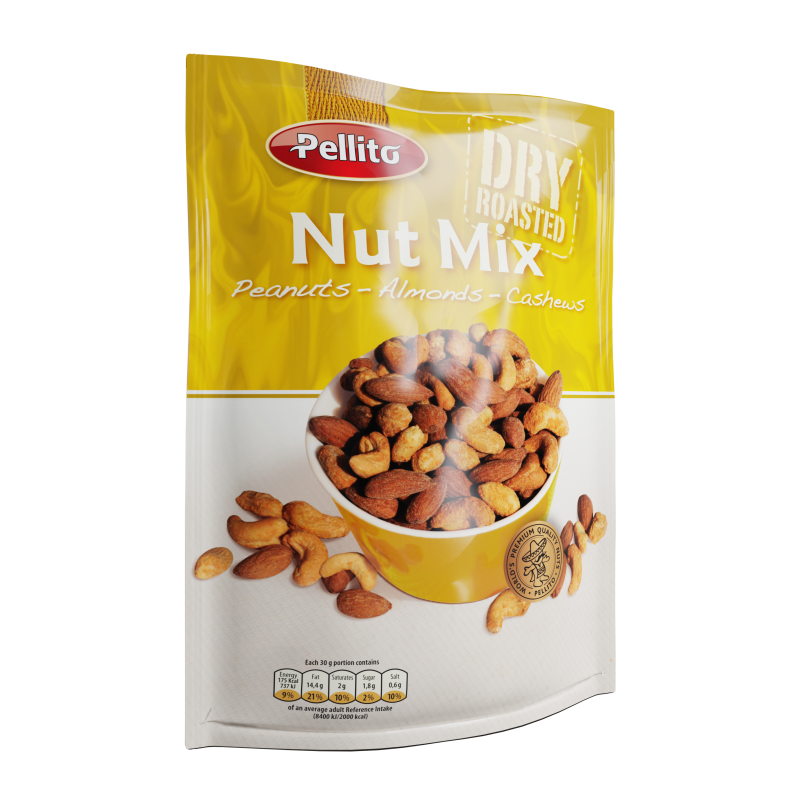 Sausi Grauzdētu Riekstu Maisījums 140g | Veselīgas Riekstu Uzkodas
